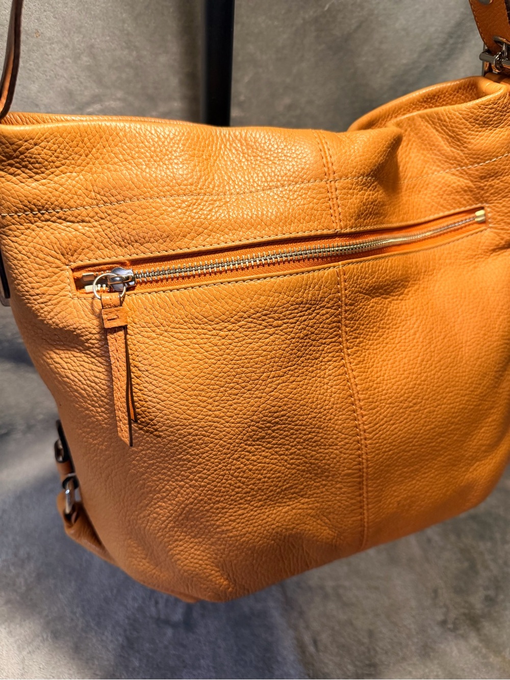 Coach Pebbled Cowhide Leather Shoulder Bag F15064 - Picture 8 of 14